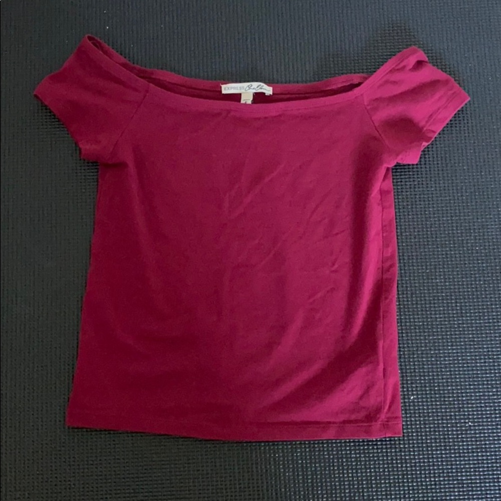 Express magenta top